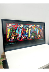 Framed Paul Rousso Poster--AS IS