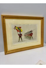 The Standard-Bearer of Bern Leading a Swiss Infantry Formation, framed print, H. Jenny