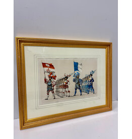 The Cantons Unterwalden and Lucerne, framed print, H. Jenny