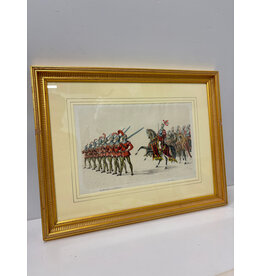 Bernese Elite – The Flamberge Guards and Grand Cavalcade, framed print, H. Jenny