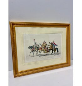 Regal Cavalcade – Duke René of Lorraine and the Counts of Thierstein and Oettingen,framed print, H. Jenny