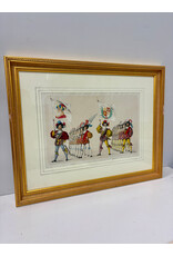 The Hat Makers and Carpenters Guilds, framed print, H. Jenny