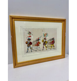 The Hat Makers and Carpenters Guilds, framed print, H. Jenny