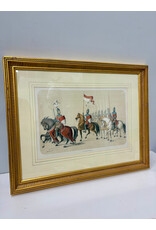 Resplendent Cavalry Fanfare, framed print, H. Jenny