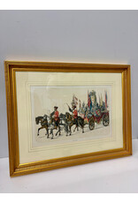 Triumphal Carriage of the Swiss Confederation, framed print, H. Jenny