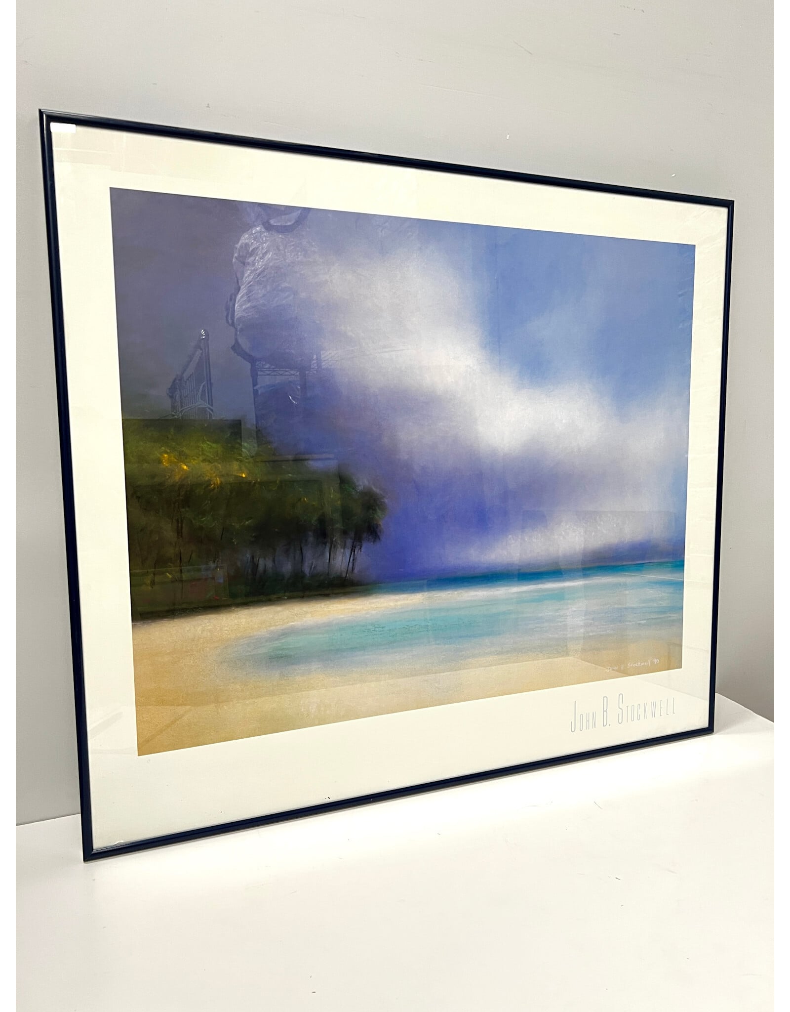 Framed John B. Stockwell Poster