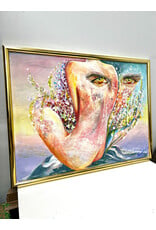 For Those With Eyes to See, framed painting on canvas