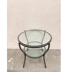 2-Tier Round Side Table