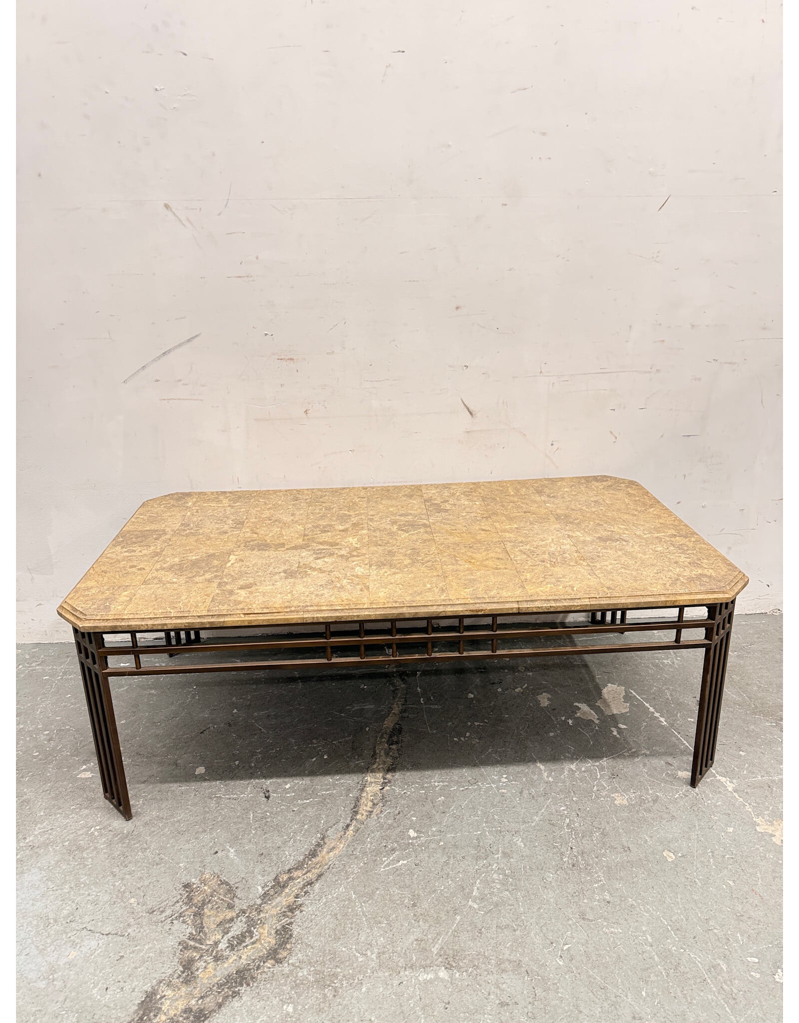 Attila Style Coffee Table with Marble Top
