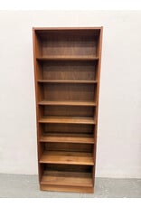 Vintage Mid-Century Modern Tall Bookcase
