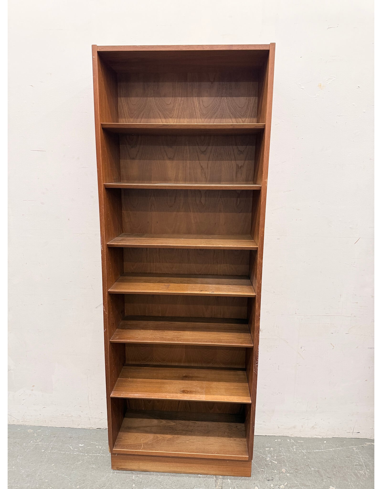 Vintage Mid-Century Modern Tall Bookcase