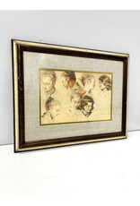 Framed Reproduction Jean-Antoine Watteau print