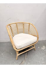 Ikea Buskbo Rattan Lounge Chair