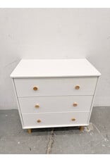 Kids 3 Drawer Wood Dresser