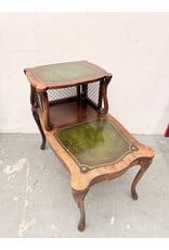 Vintage French Provincial Style Two-Step End Table
