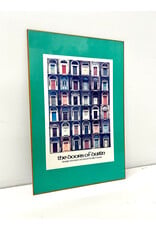 The Doors of Dublin, print on board
