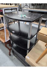 Heavy Black 4 Tier Shelf