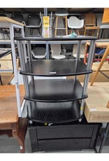 Heavy Black 4 Tier Shelf