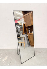 Full Length Black Frame Standing Mirror