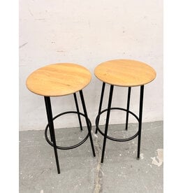 Ethnicraft Baretto Barstool by Sascha Sartory