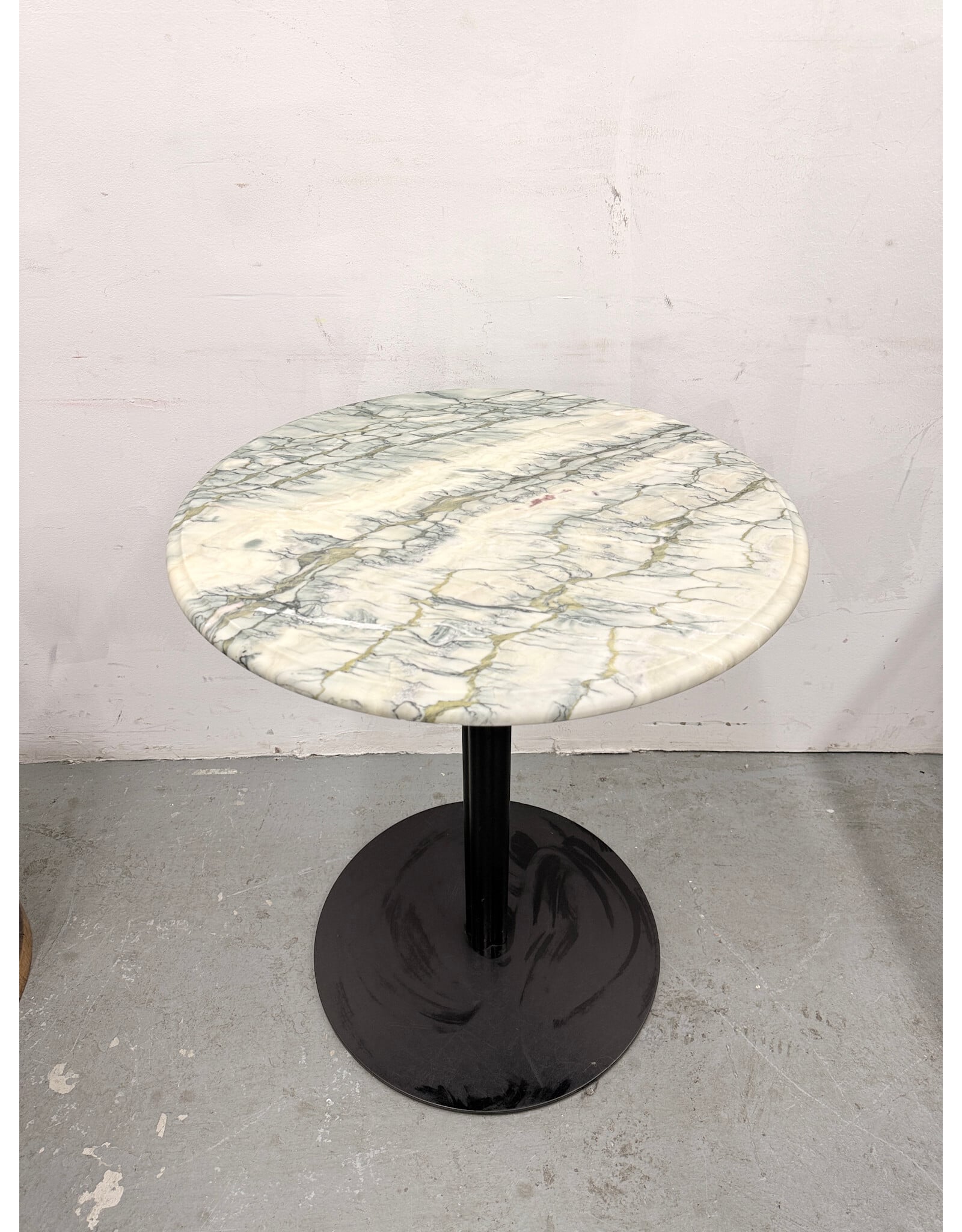 Marble Steel Bistro Table