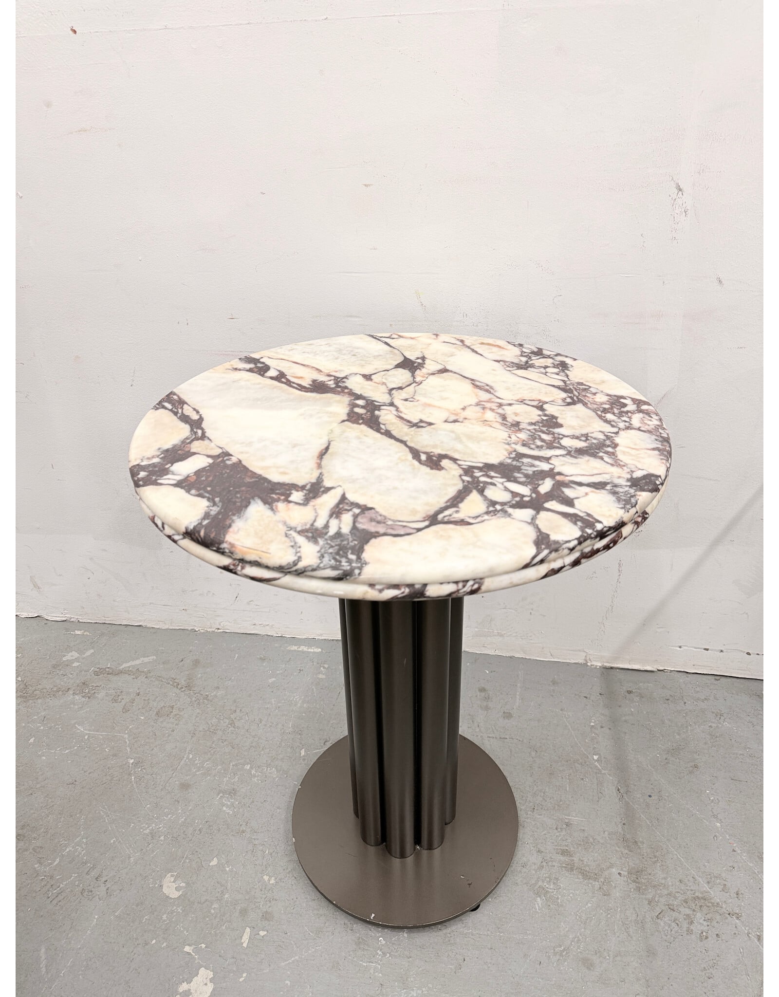 Rustbelt Reclamation Calacatta Viola Marble Bistro Table