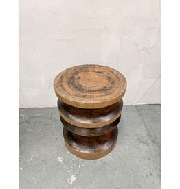Sculptural Wood Stool