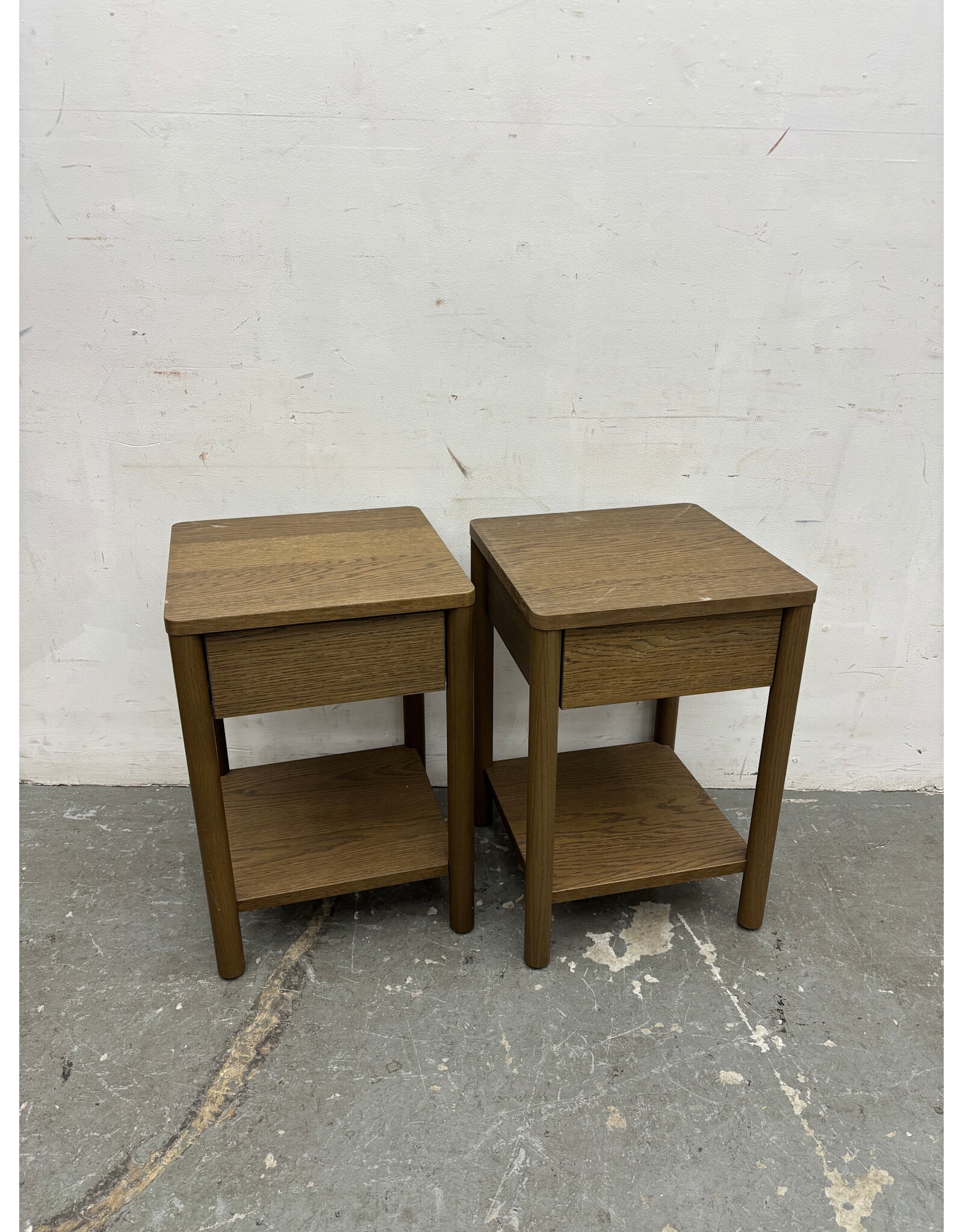 Ikea Oak Stained Nightstand