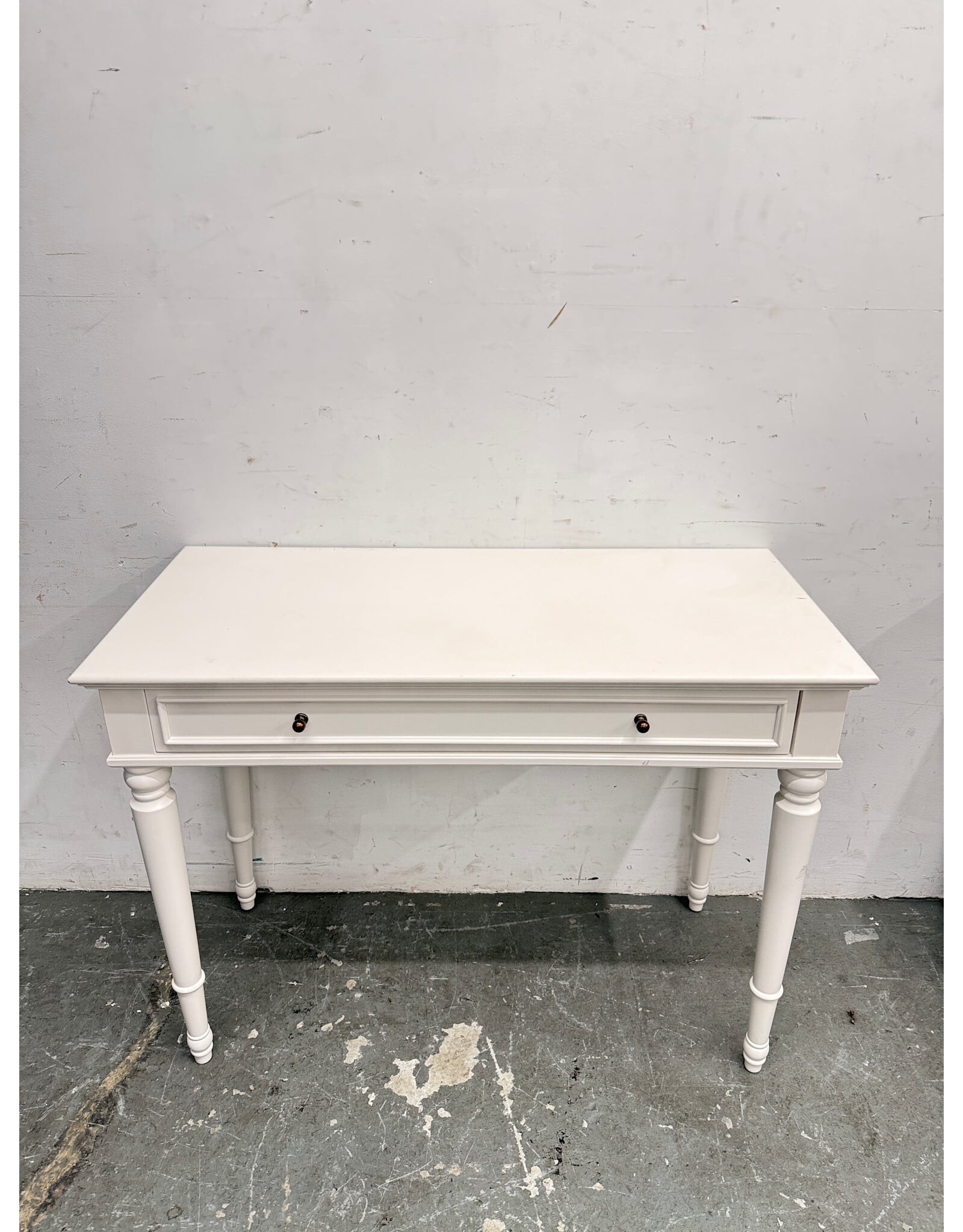 Pottery Barn White Writing Desk