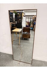 Wood Trim Floor Mirror
