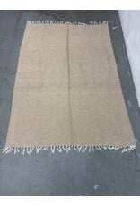Natural Beige Wool Rug