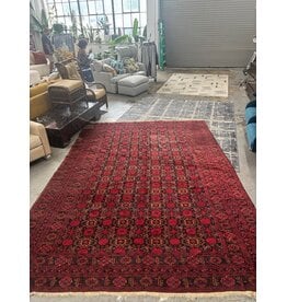 Big Red (Traditional Hand Knotted Area Rug)