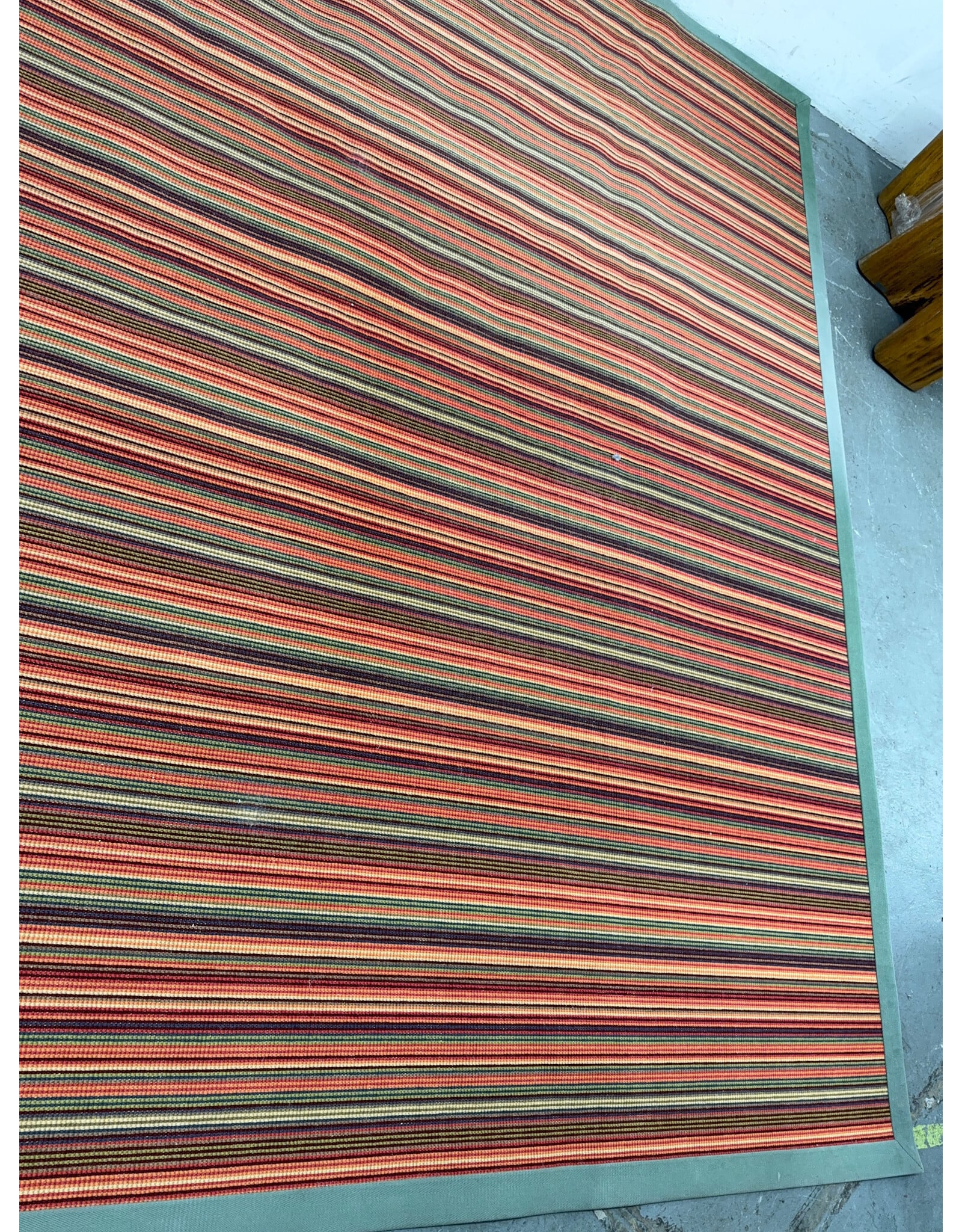 Modern Striped Multi- Color Rug