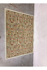 Micro Hooked Wood Area Rug