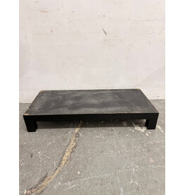 Karl Springer Wood Coffee Table