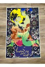 Bjorn Wiinblad "1001 Nights" Vintage Silkscreen Print--UNFRAMED--AS IS