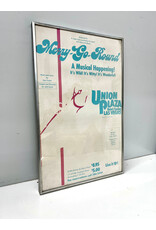 Framed Merry-Go-Round Production Poster
