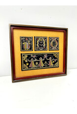 Framed Textile Art from Bangladesh