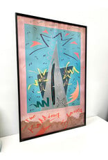 Framed The Rolling Stones 1981 American Tour Poster--AS IS