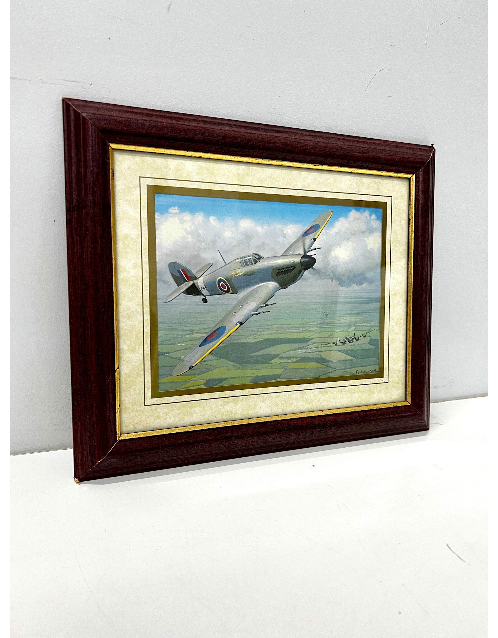 The Last of the Many by Keith Woodcock, framed print