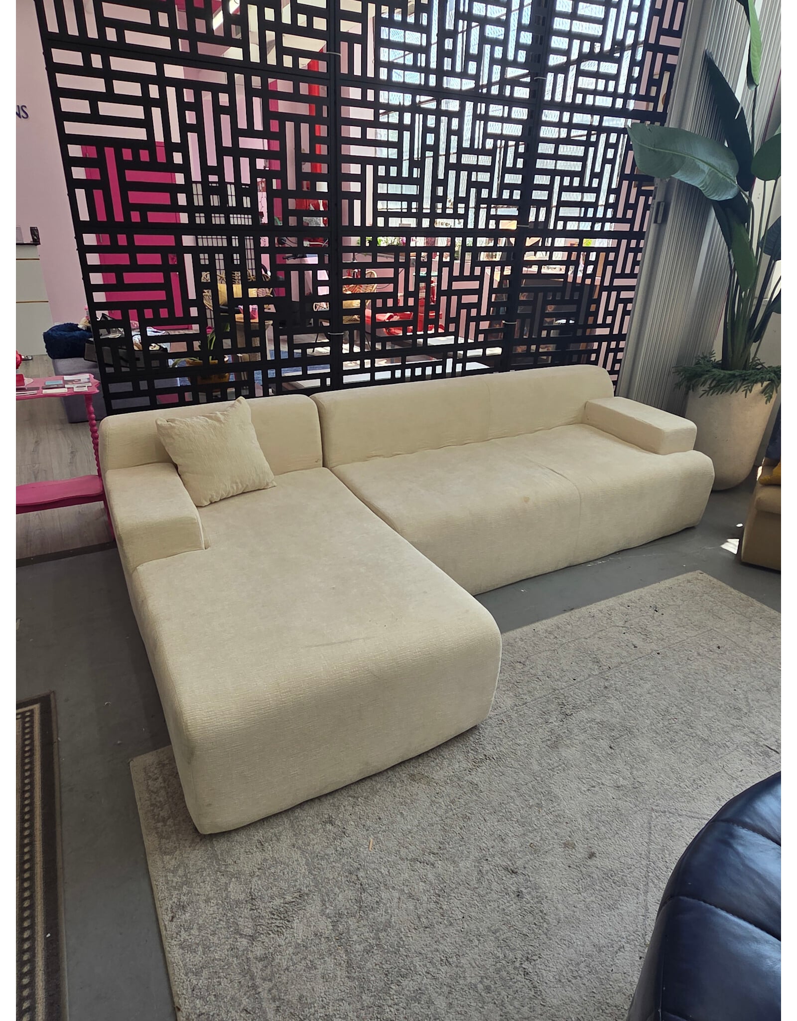 Beige 2-Piece Sectional