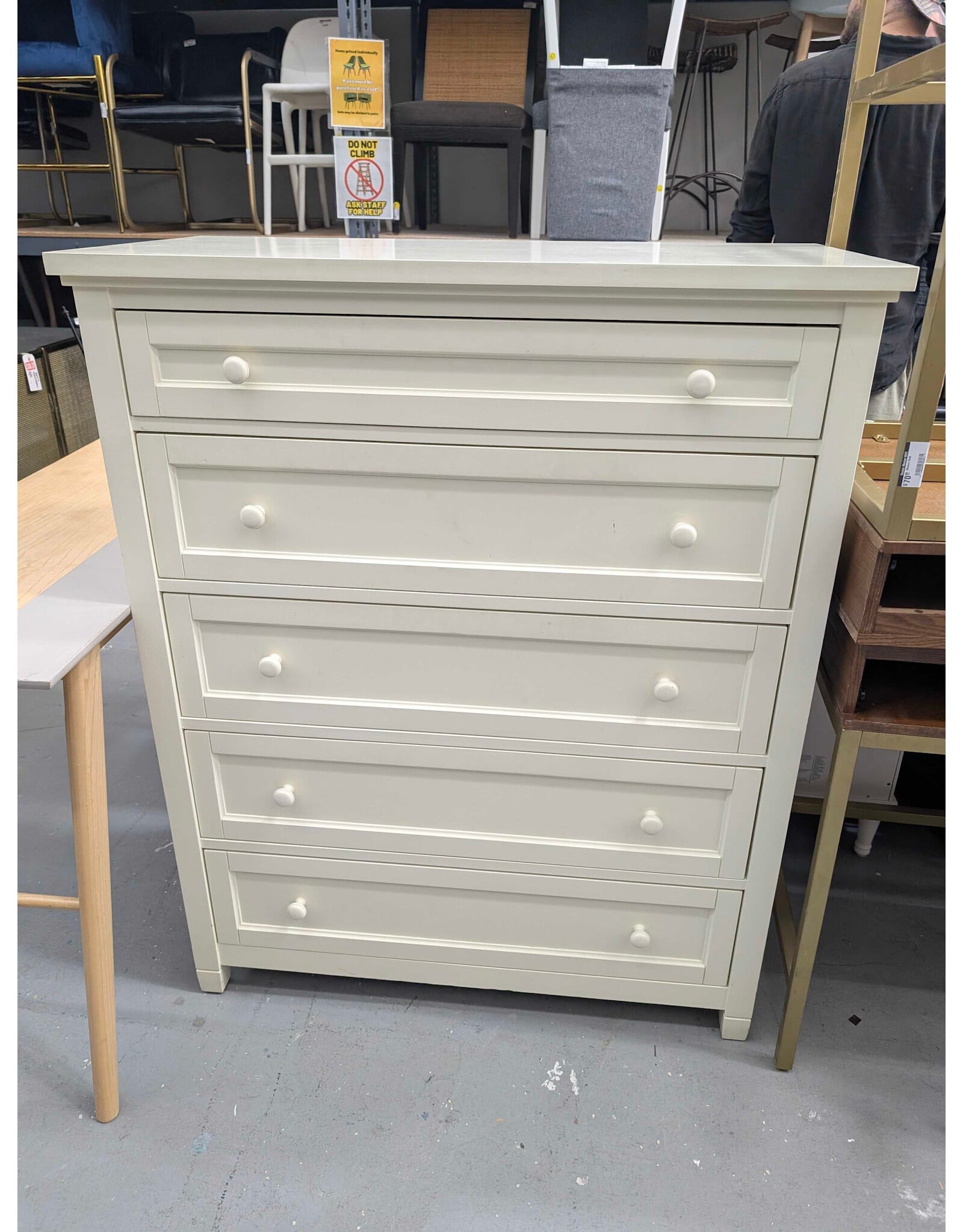Pottery Barn Teen White Dresser