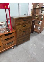 Pottery Barn 5 Drawer Wooden Dresser