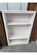 White 3-tier Bookcase