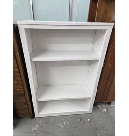 White 3-tier Bookcase