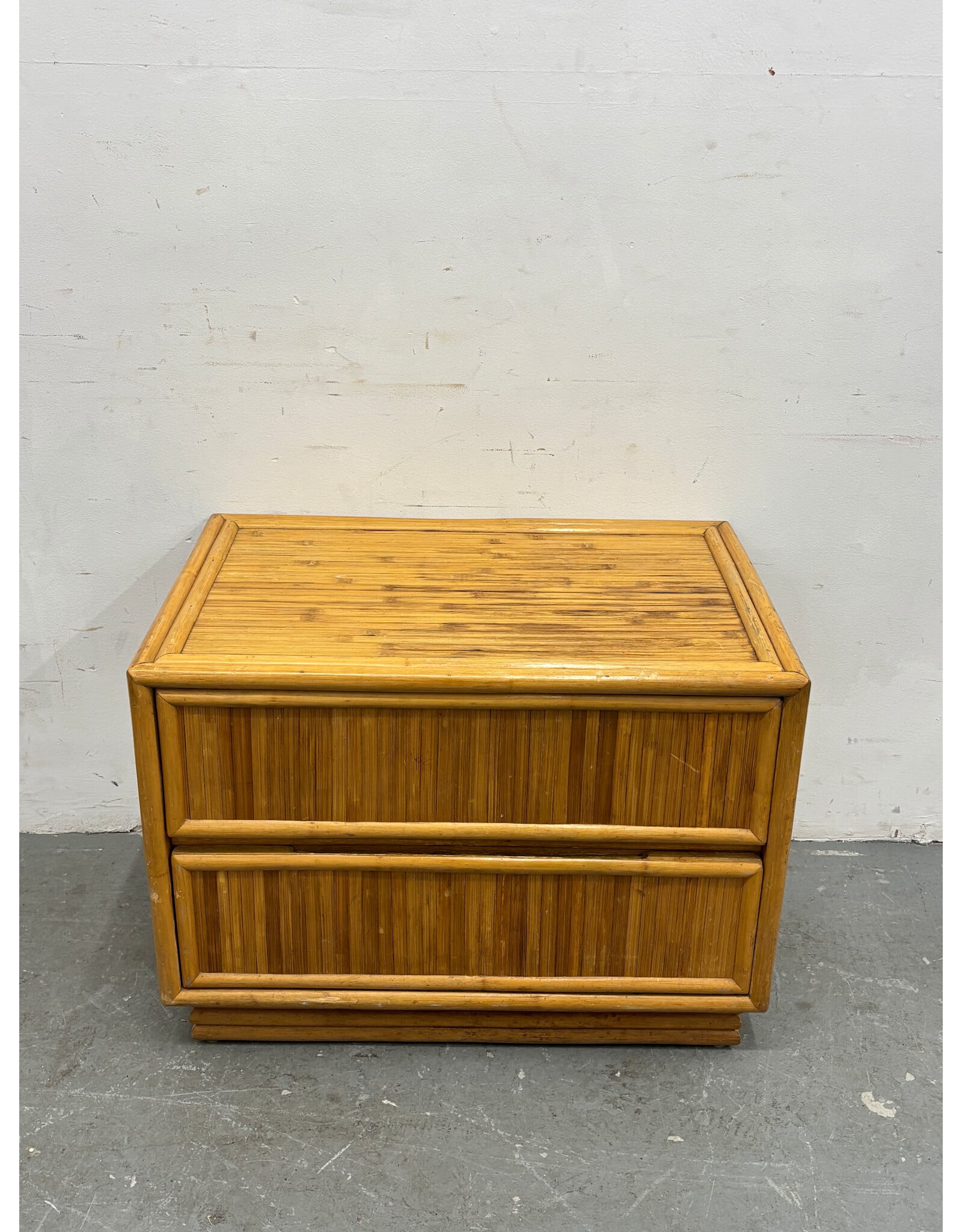 Calif-Asian Bamboo Side Tables