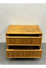 Calif-Asian Bamboo Side Tables