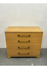 John Widdicomb Pickled Wood 4 Drawer Dresser