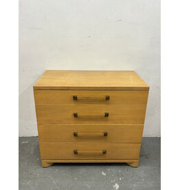 John Widdicomb Pickled Wood 4 Drawer Dresser