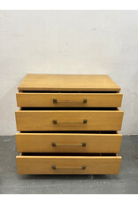John Widdicomb Pickled Wood 4 Drawer Dresser